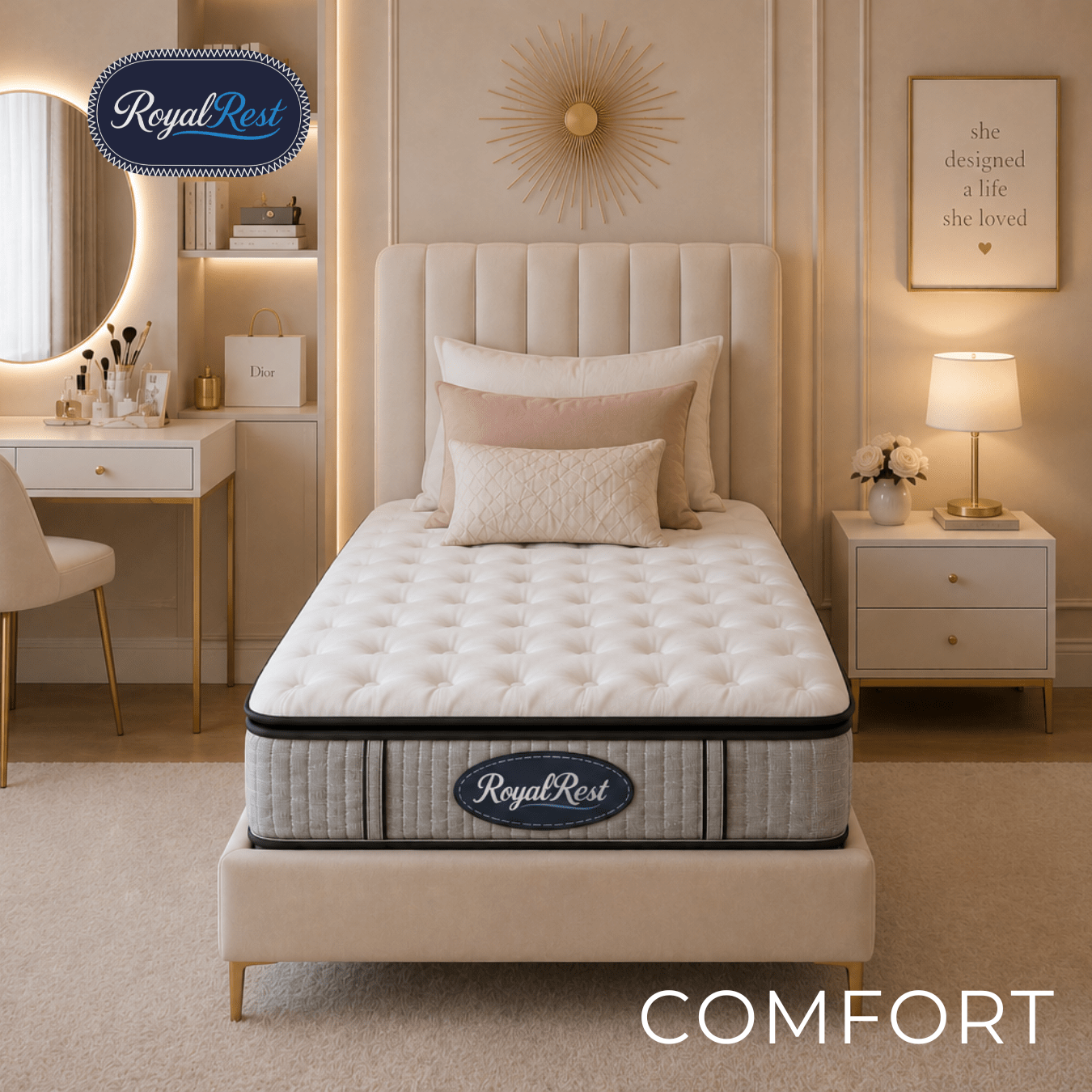 materac comfort royal rest